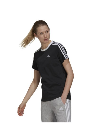 Adidas-Manga Corta-W 3S BF T
