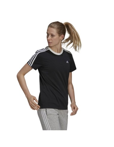 Adidas-Manga Corta-W 3S BF T