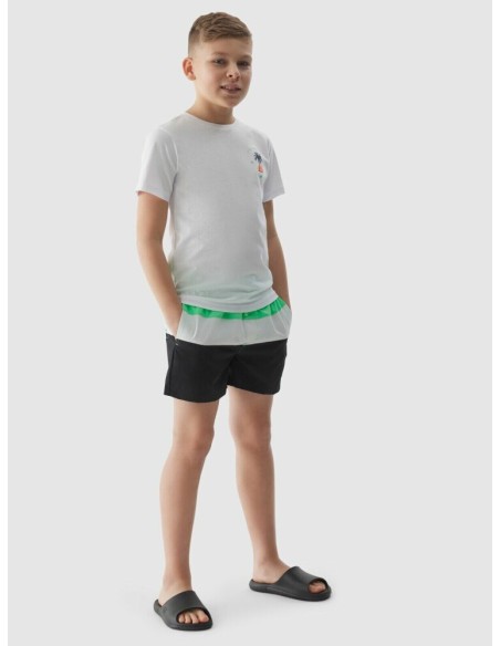 Camiseta manga corta 4F TSHIRT M1130-NIÑO-10S-BLANCO