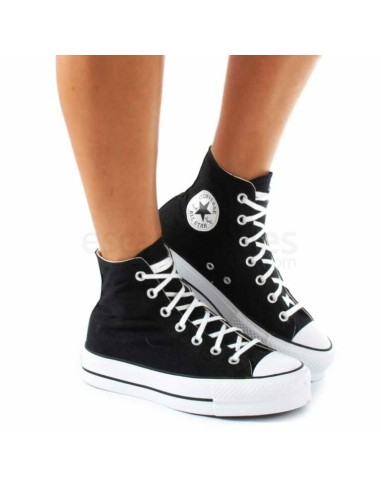 Zapatilla de Moda para MUJER CONVERSE  PLATAFORMA HI NEGRA ALL STAR