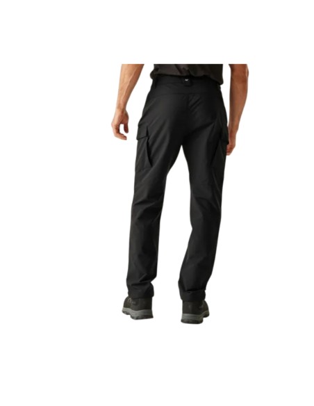 Pantalon tracking negro Regatta black hombre RMJ290R-800