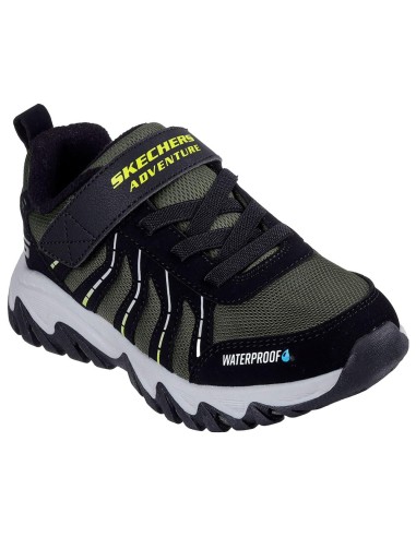Zapatilla para Trail Running para UNISEX JUNIOR SKECHERS RUGGED RANG BKGR