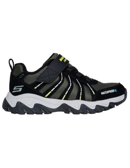 Zapatilla para Trail Running para UNISEX JUNIOR SKECHERS RUGGED RANG BKGR