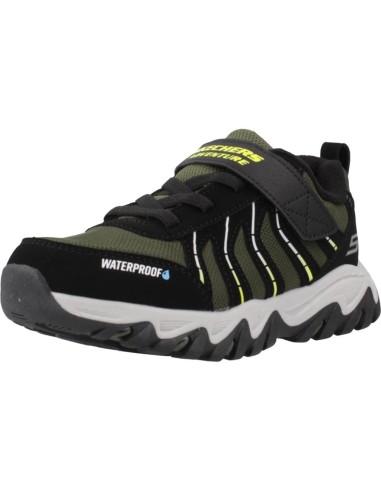Zapatilla para Trail Running para UNISEX JUNIOR SKECHERS RUGGED RANG BKGR