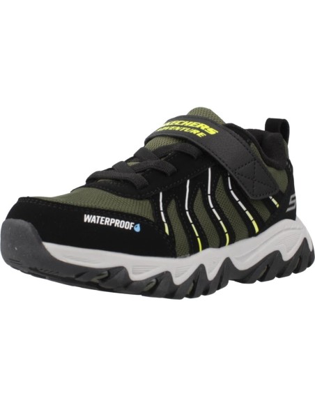 Zapatilla para Trail Running para UNISEX JUNIOR SKECHERS RUGGED RANG BKGR