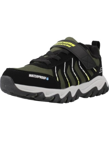 Zapatilla para Trail Running para UNISEX JUNIOR SKECHERS RUGGED RANG BKGR