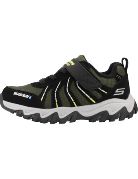 Zapatilla para Trail Running para UNISEX JUNIOR SKECHERS RUGGED RANG BKGR