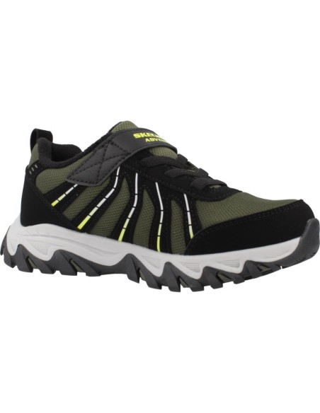 Zapatilla para Trail Running para UNISEX JUNIOR SKECHERS RUGGED RANG BKGR
