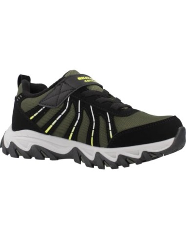 Zapatilla para Trail Running para UNISEX JUNIOR SKECHERS RUGGED RANG BKGR