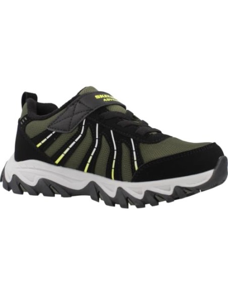 Zapatilla para Trail Running para UNISEX JUNIOR SKECHERS RUGGED RANG BKGR