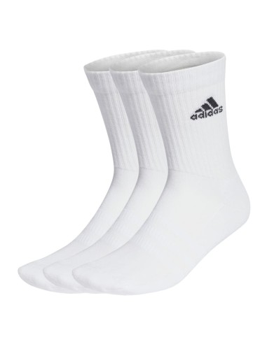 CALCETIN MEDIA CAÑA blanco ADIDAS-C SPW CRW 3P-HT3446