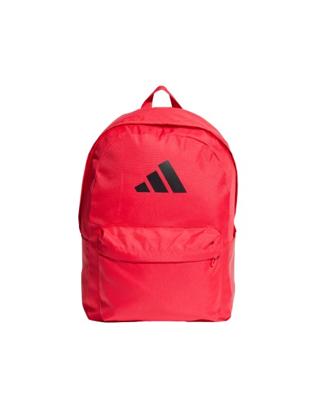 MOCHILA ADIDAS CLSC BARS BP IS7052 ROJA UNISEX