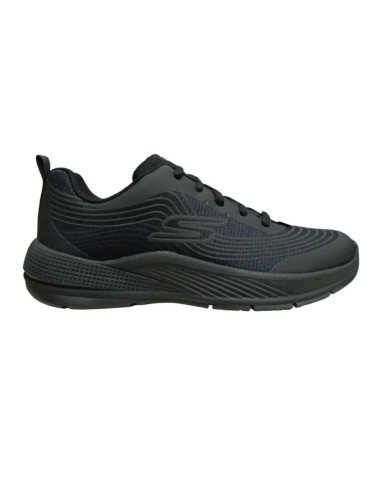 Zapatilla de Training para UNISEX JUNIOR SKECHERS MICROSPEC ADVANCE COASTAL CRUISING NEGRO