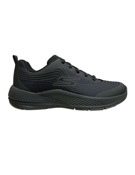 Zapatilla de Training para UNISEX JUNIOR SKECHERS MICROSPEC ADVANCE COASTAL CRUISING NEGRO