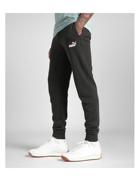 PANTALON NEGRO PUMA ALGODON HOMBRE 682644