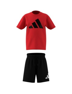 Conjunto Rojo ADIDAS LK BL T-SET 160 PURRUB/BLACK NIÑO 2