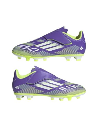 Botas de Futbol para NIÑO ADIDAS F50 CLUB VEL FG/MG J