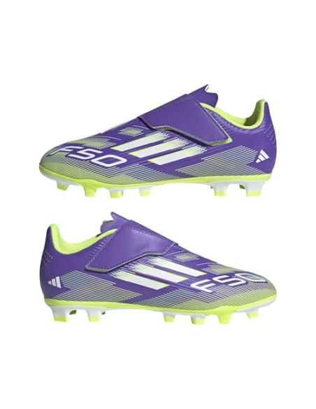 Botas de Futbol para NIÑO ADIDAS F50 CLUB VEL FG/MG J