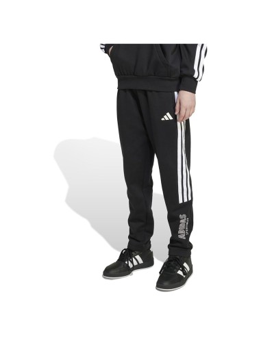 Pantalón de chándal Adidas-J HOT FL PT- NIÑO NEGRO