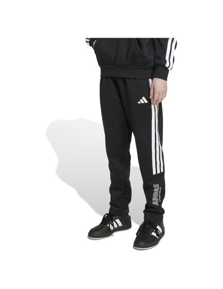 Pantalón de chándal Adidas-J HOT FL PT- NIÑO NEGRO