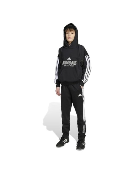 Pantalón de chándal Adidas-J HOT FL PT- NIÑO NEGRO