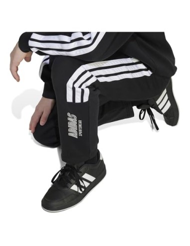 Pantalón de chándal Adidas-J HOT FL PT- NIÑO NEGRO