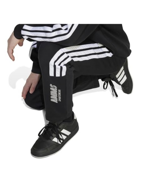 Pantalón de chándal Adidas-J HOT FL PT- NIÑO NEGRO