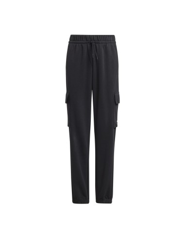 Pantalón de chándal Adidas-J SL FT C PT-JC9762 NEGRO-UNISEX JUNIOR