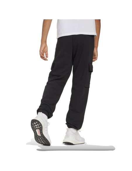 Pantalón de chándal Adidas-J SL FT C PT-JC9762 NEGRO-UNISEX JUNIOR