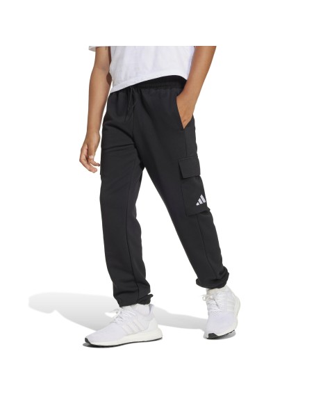 Pantalón de chándal Adidas-J SL FT C PT-JC9762 NEGRO-UNISEX JUNIOR