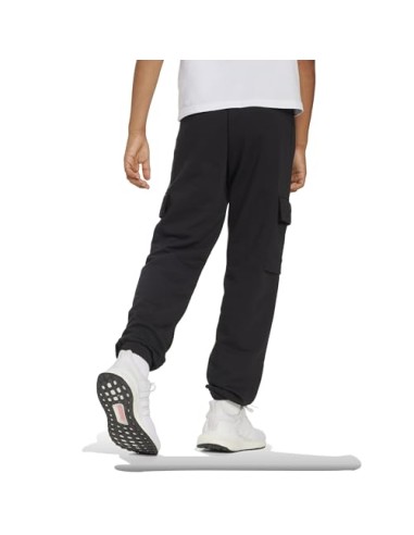 Pantalón de chándal Adidas-J SL FT C PT-JC9762 NEGRO-UNISEX JUNIOR