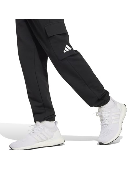 Pantalón de chándal Adidas-J SL FT C PT-JC9762 NEGRO-UNISEX JUNIOR