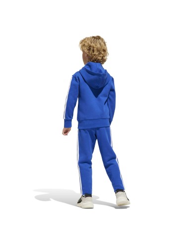 Chandal Adidas-LK 3S TIB FL TS-JC7488 AZUL-UNISEX JUNIOR