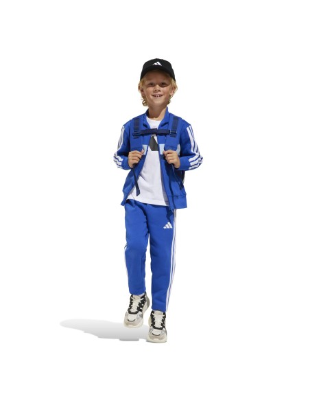 Chandal Adidas-LK 3S TIB FL TS-JC7488 AZUL-UNISEX JUNIOR