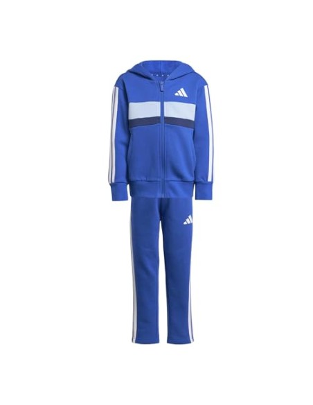 Chandal Adidas-LK 3S TIB FL TS-JC7488 AZUL-UNISEX JUNIOR