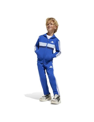 Chandal Adidas-LK 3S TIB FL TS-JC7488 AZUL-UNISEX JUNIOR