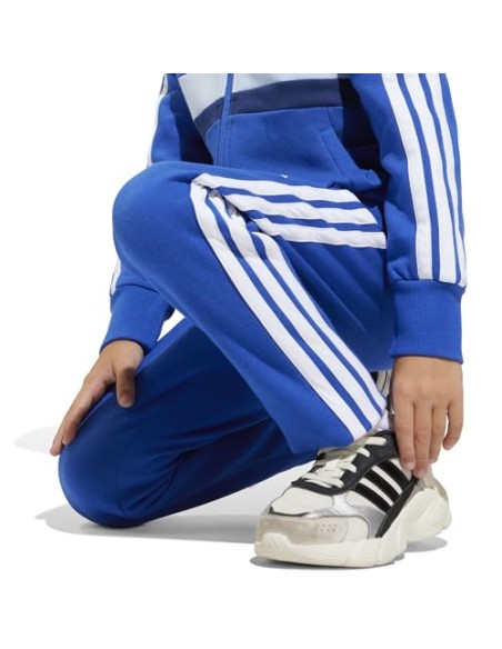 Chandal Adidas-LK 3S TIB FL TS-JC7488 AZUL-UNISEX JUNIOR