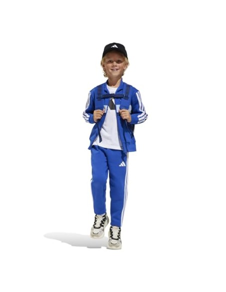 Chandal Adidas-LK 3S TIB FL TS-JC7488 AZUL-UNISEX JUNIOR