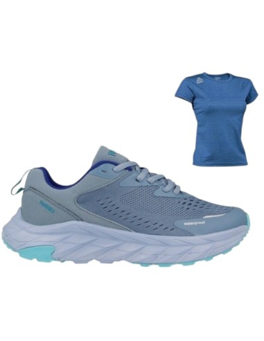 Zapatilla para Trail Running para MUJER PAREDES DEP. SRA, CARLET CMS JASPE blue LD25539-AZM