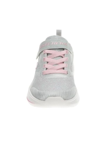 Calzado multideporte-SKECHERS WAVE 92-303557L-LTGY-NIÑA
