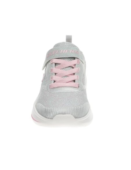 Calzado multideporte-SKECHERS WAVE 92-303557L-LTGY-NIÑA