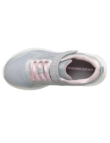 Calzado multideporte-SKECHERS WAVE 92-303557L-LTGY-NIÑA