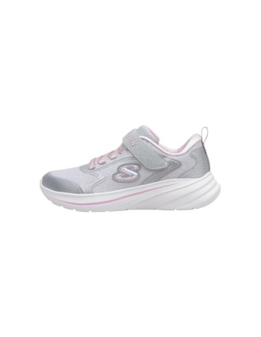 Calzado multideporte-SKECHERS WAVE 92-303557L-LTGY-NIÑA