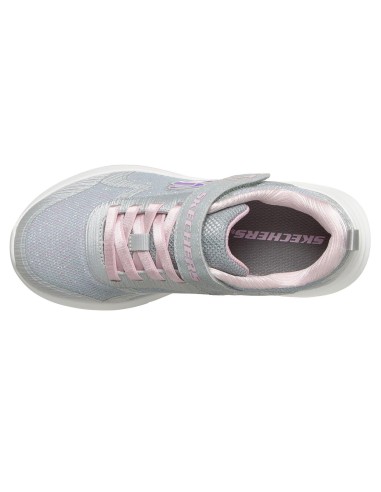 Calzado multideporte-SKECHERS WAVE 92-303557L-LTGY-NIÑA