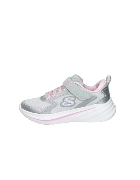 Calzado multideporte-SKECHERS WAVE 92-303557L-LTGY-NIÑA