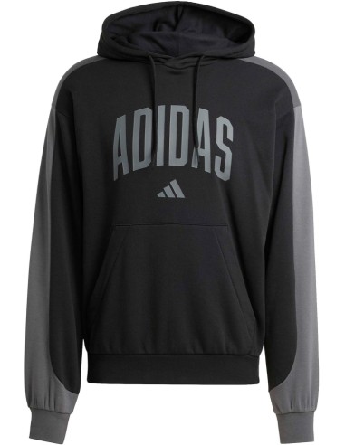 SUDADERA  ADIDAS NEGRA M COLLEGIATE HD KD0069 CAPUCHA
