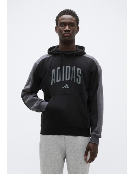 SUDADERA  ADIDAS NEGRA M COLLEGIATE HD KD0069 CAPUCHA