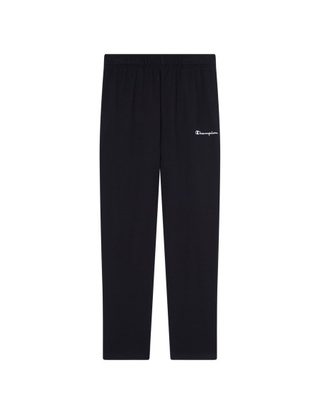 Pantalon de chandal Champion Straight Hem Pants-221803-KK001-NEGRO SATINADO-HOMBRE
