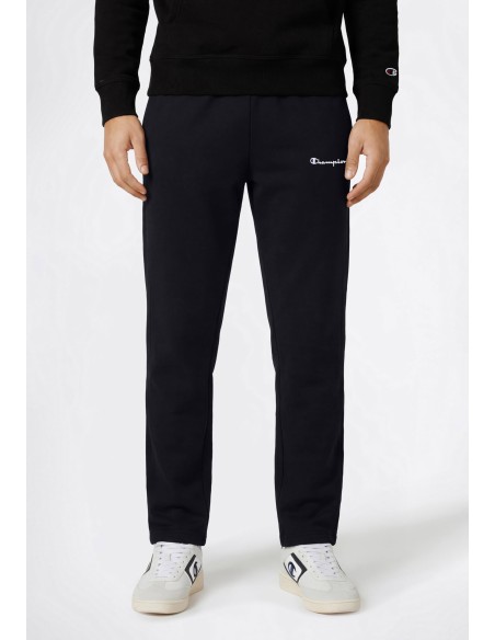Pantalon de chandal Champion Straight Hem Pants-221803-KK001-NEGRO SATINADO-HOMBRE