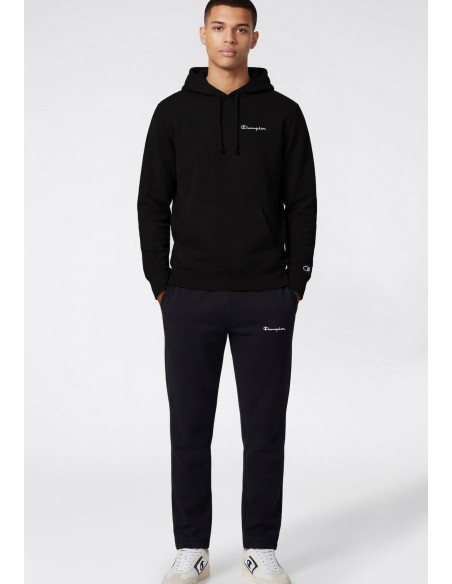 Pantalon de chandal Champion Straight Hem Pants-221803-KK001-NEGRO SATINADO-HOMBRE